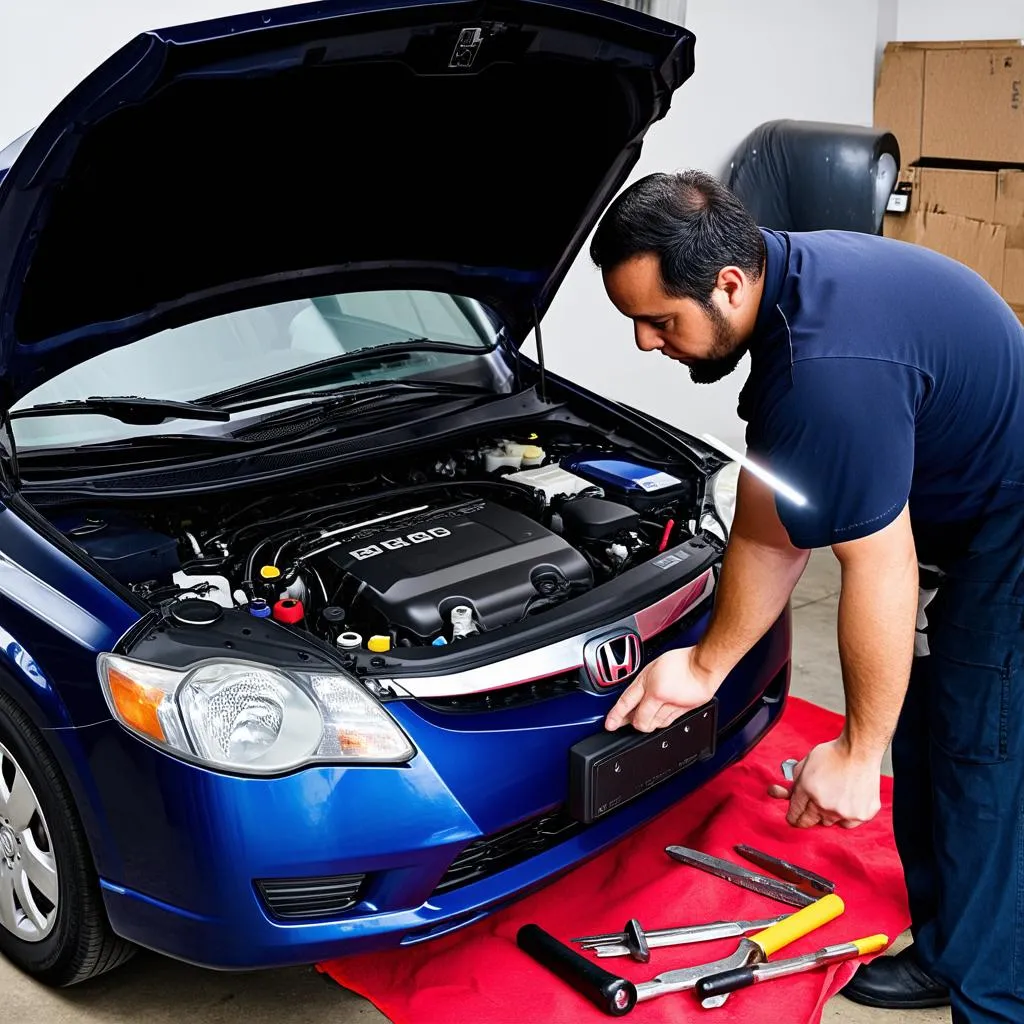 Car Engine Inspection